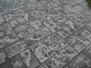 design pattern concrete patterned black grey stone slate two 2 tone tones texture close-up close up detail detailed